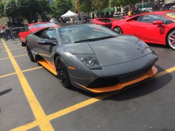 carsartandarchitecture:  bim16:  fourdoor350z:  bim16:  Lamborghini Murcielago roadster  Is that the “Final Edition”?   Is that what that paint is? I knew it was something special, but I couldn’t remember what.  It’s been for sale at the dealer