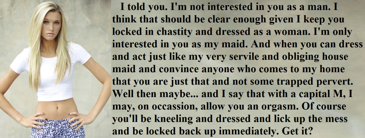 Chastity Maid