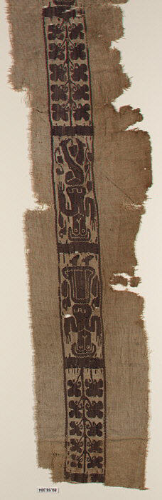 Fragment, Islamic ArtMedium: Wool, linen; plain weave, tapestry weavePurchase by subscription, 1889M