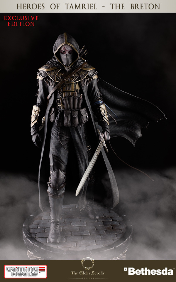 theelderscrollsonline:   Breton Heroes of Tamriel Statue, Regular &amp; Exclusive