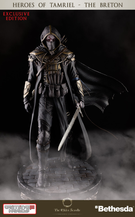 theelderscrollsonline:   Breton Heroes of Tamriel Statue, Regular & Exclusive Editions - Available Now on Gaming Heads and the Bethesda Store! 