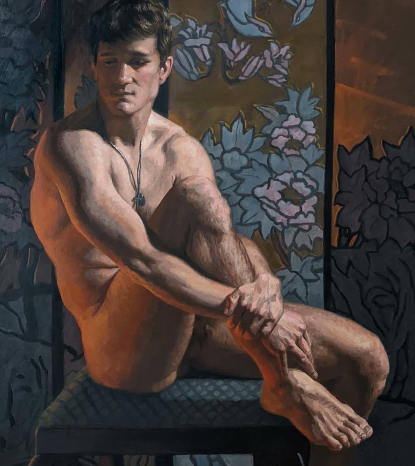 artistas-homoerotismo:antonio-m:Kendric Tonn. American artist. oil on canvas@kendrictonnKendric Tonn. American artist. oil on canvas@kendrictonn