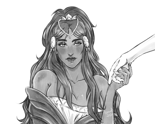 azeneth-mor:NadiaJulianI guess it’s gonna be a mini serie ¯\_(ツ)_/¯.I almost deleted the sketch file
