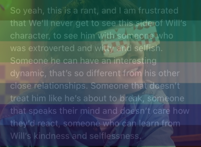 Yeah I Wish There Was Someone That Is Like This In His Life