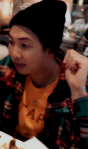 springsn0w:→ requested by anon: Namjoon eating (cr)bonus: Joon: 0 - sour fruit: 1