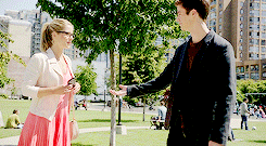 stydiaislove: “Bye Barry.”“Bye Felicity.”