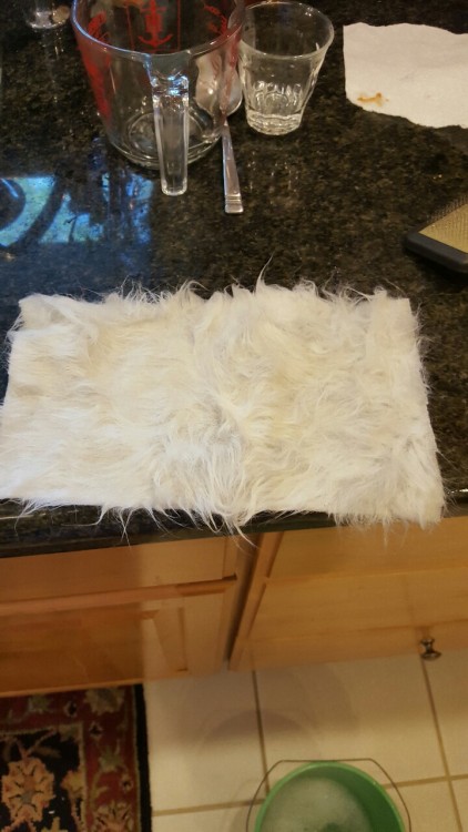 I tried dying some (crappy jo-anns ) white faux fur with RIT Dyemore. Everyone said the fur would me