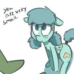 I decided to make some ponies.The small blue