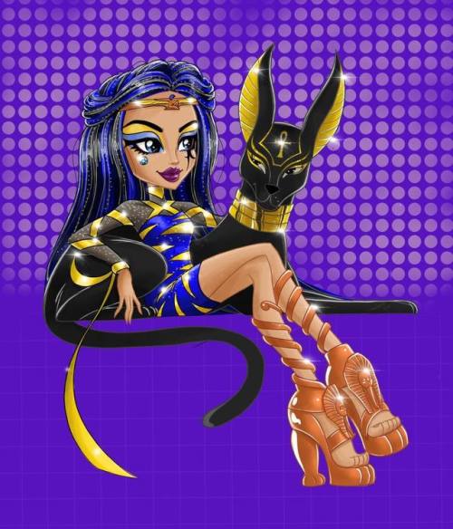 Cleo de Nile #cleodenile #monsterhigh #mh #procreate #digitaldrawing #fanart #booyorkhttps://www.ins