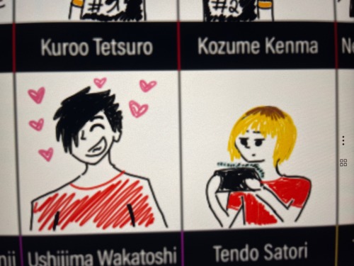 Nekomas Captain And The Brain Of Nekoma From Memory