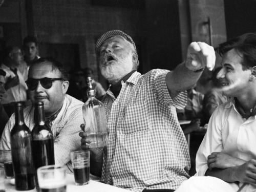 blackswaneuroparedux:  Always do sober what you said you’d do drunk. That will teach you to keep your mouth shut.- Ernest Hemingway