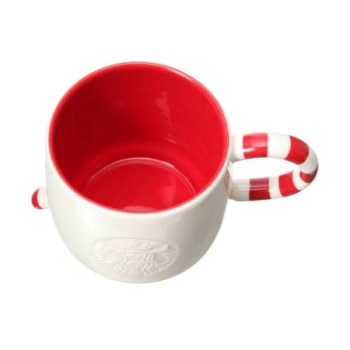 Piercing candy cane mug is too cute! Only in Starbucks Japan.