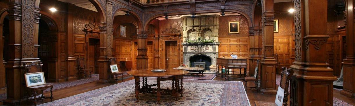 steampunktendencies:  Stokesay Court was built by the rich Victorian era merchant, philanthropist,