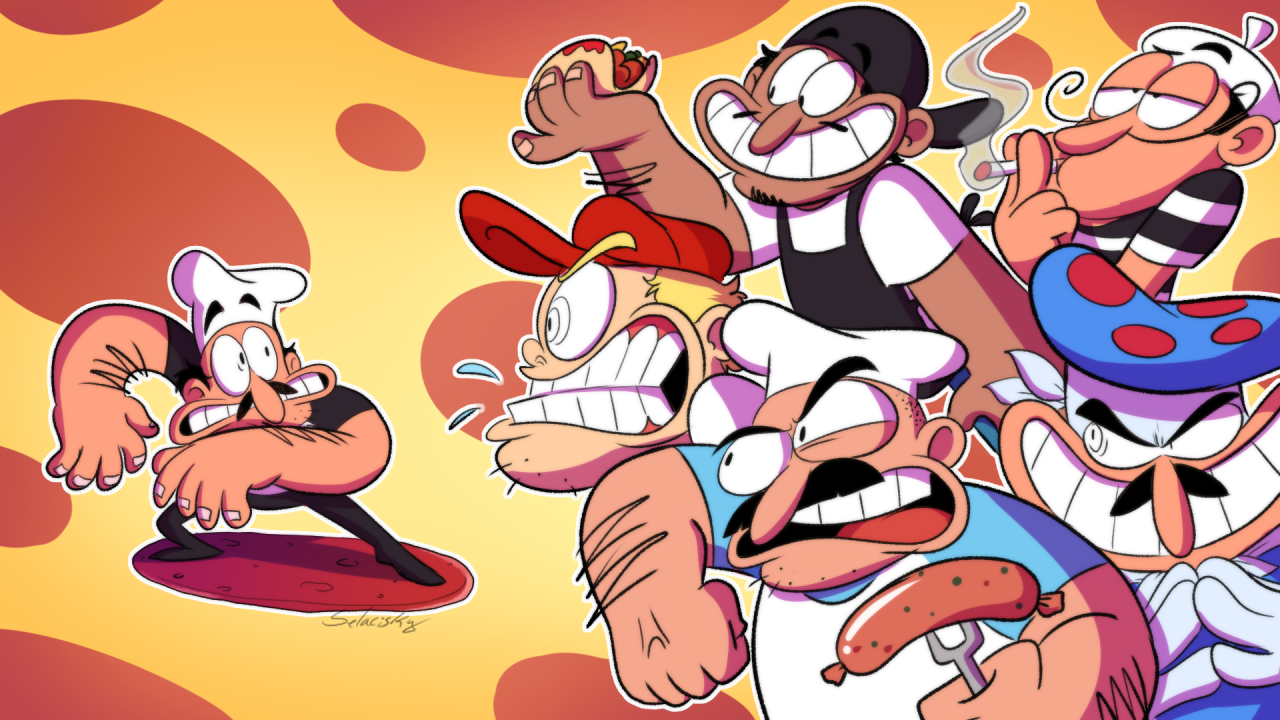 Peppino (Pizza Tower) by Tanooki on Newgrounds