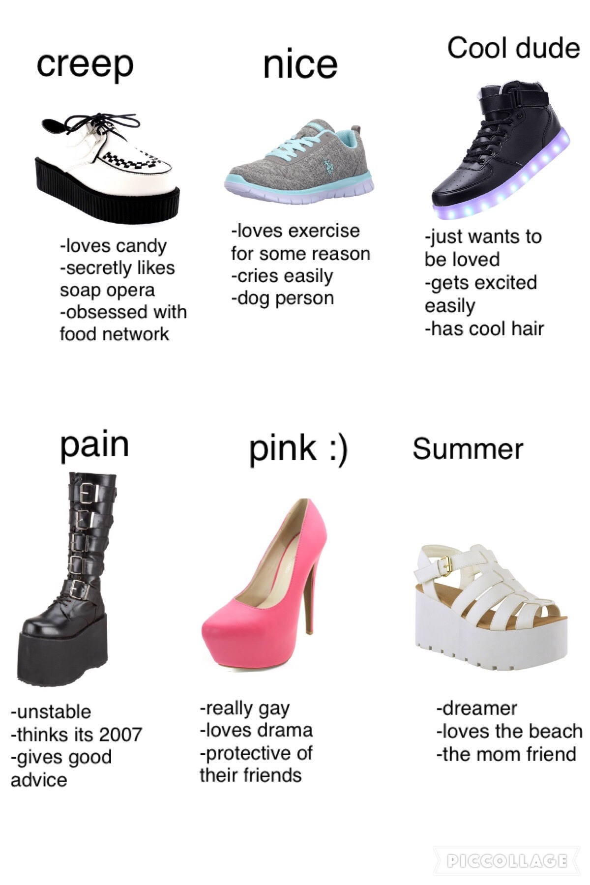 banete:  tag yourself im pink :) 