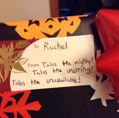 summer-wolf - My sister and I always do joke gift labels and...