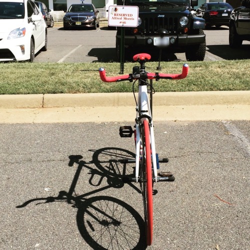 nflfanpass:  Alfred Morris is riding in style, but not in the way you’d expect. #CycleSwag #EcoFrien