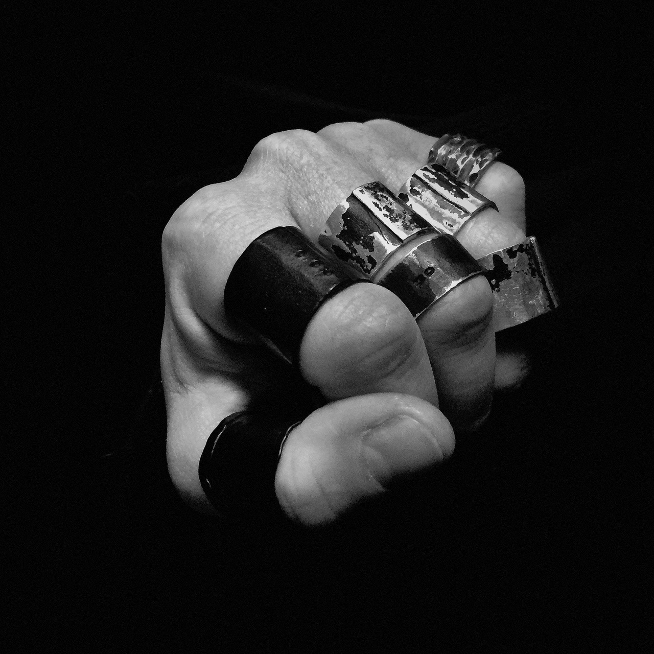hvntergvtherer:Hand SelfieOld and new design versions over the years