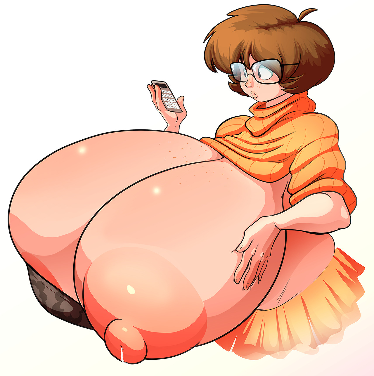 jaehthebird: Felt like drawing Velma Tits :3… I forgot to add a text so she was