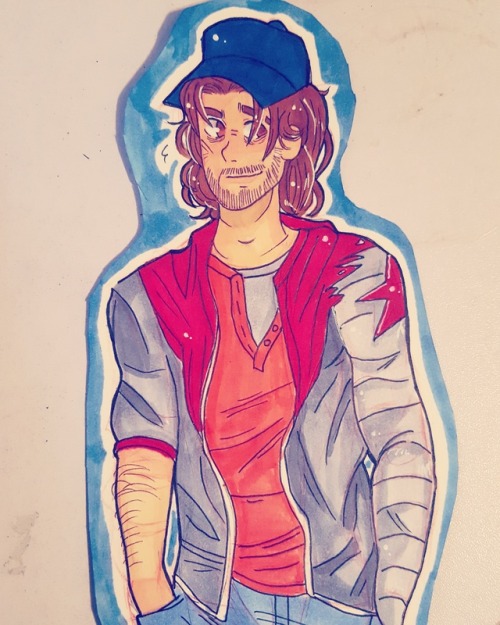 aaydence:I drew Bucky Barnes for the amazing @jam-campasta ! I hope you like it!