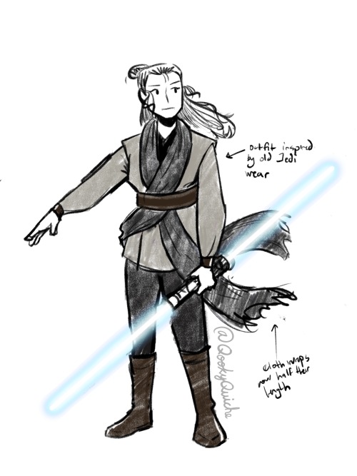 #SWDivergeAUSome more passes on Rey’s post-TROS outfit for my Diverge AU, which, after almost two ye