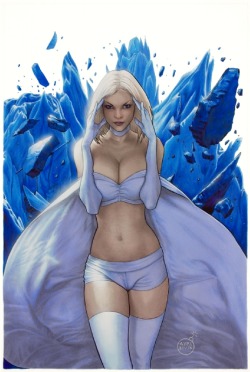 Xombiedirge:  Emma Frost By Aype Beven