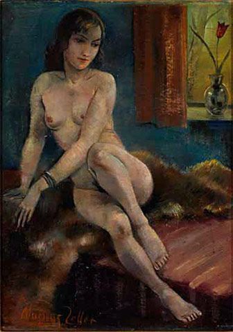 Magnus Zeller (German, 1888-1972)Weiblicher Akt (Nude Woman)
