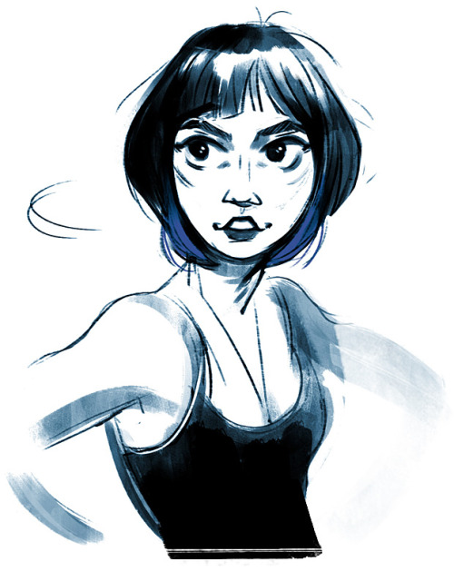 baysalt: Tryin’ to get a feel for drawing this badass