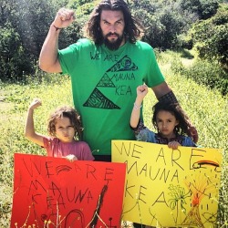 hawaiian-jesus:  I need your help to protect Mauna Kea! I’m asking everyone I know and everyone I don’t to take a photo of themselves holding up a sign or they can write on their shirt, or their body, whatever they feel, the words “WE ARE MAUNA