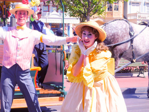 We’re walking right down the middle of Main Street USA