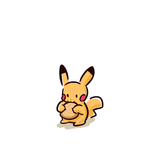 kaiokincaid:my datemate told me to draw pikachu eating a pancake. so i drew pikachu eating a pancake