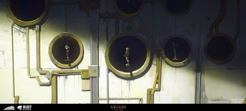  ARCANE | Piltover Docks 3D Environment | Aymeric Rondol 