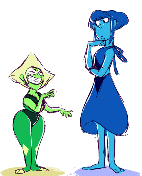 d4gm4rs:  i feel like im always fighting my art style so uhm heres a doodle where i “just let it flow” so to speak    peri hips~ ;9