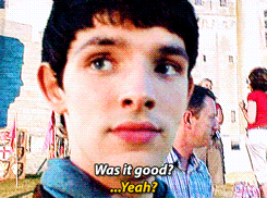thegreymoon:mr-and-mr-pendragon:colinmorgan:I actually laughed out loud at this  @quothme Yeah, defi