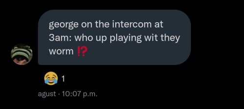 Another Fic Request That I Found On The Bird App For A Dteam Fic But Their House Has An Intercom System!
