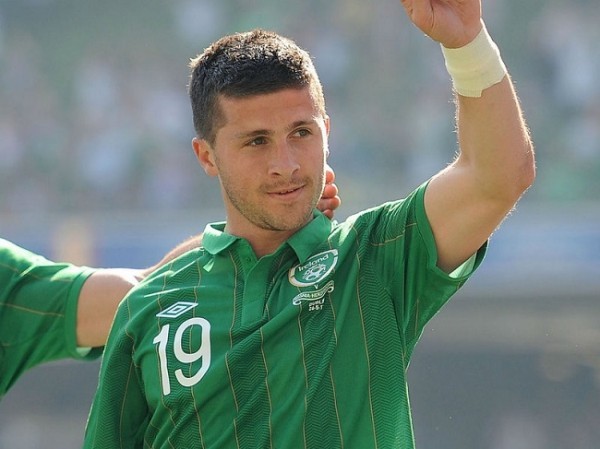 debriefed:  Sports Hotties: shirtless Irish footballer Shane Long 