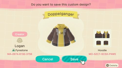 Hey guys I made a bunch of Borderlands inspired designs in Animal Crossing: New Horizons. My creator