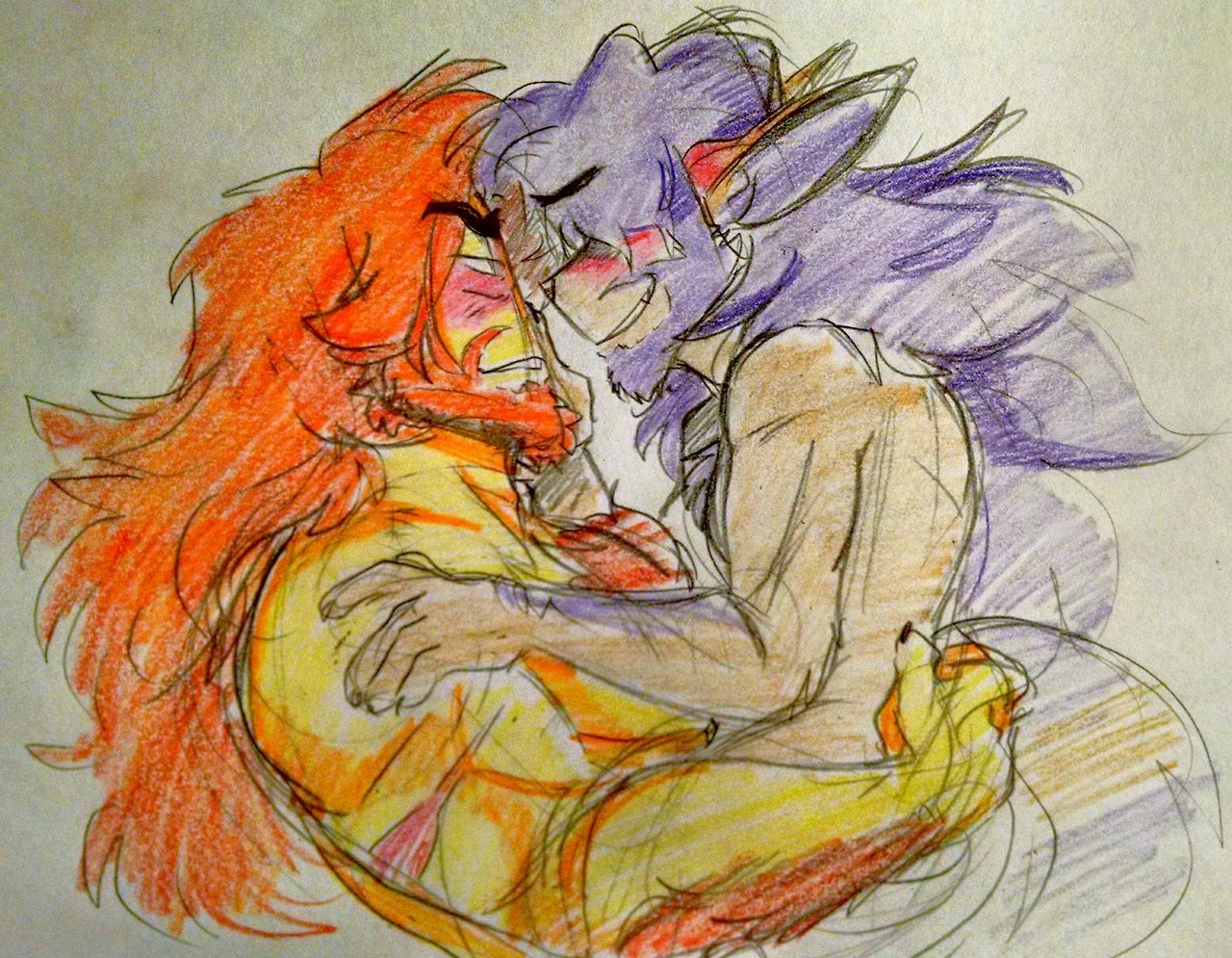 notsafeforroskii:  Sun and Raldof They missed each other!