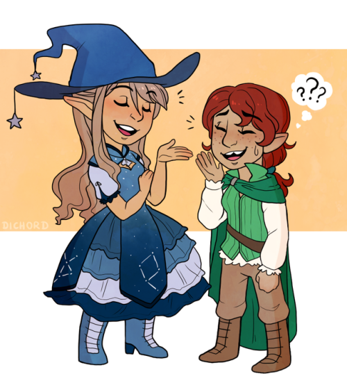 Here&rsquo;s an adorable commission I drew for my awesome friend, @doctorbethany!! Thanks so muc