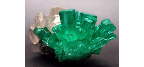 themineralandgemassassin:  Emerald crystal  Colombia Emerald was mined as early as 1300 bc