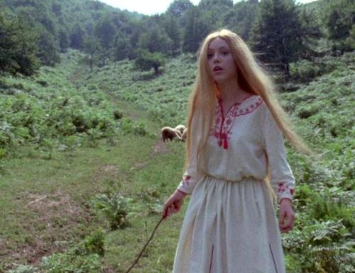 mrtva:Mirjana Nikolić as Radojka in the first Serbian horror movie Leptirica, 1973 “If an