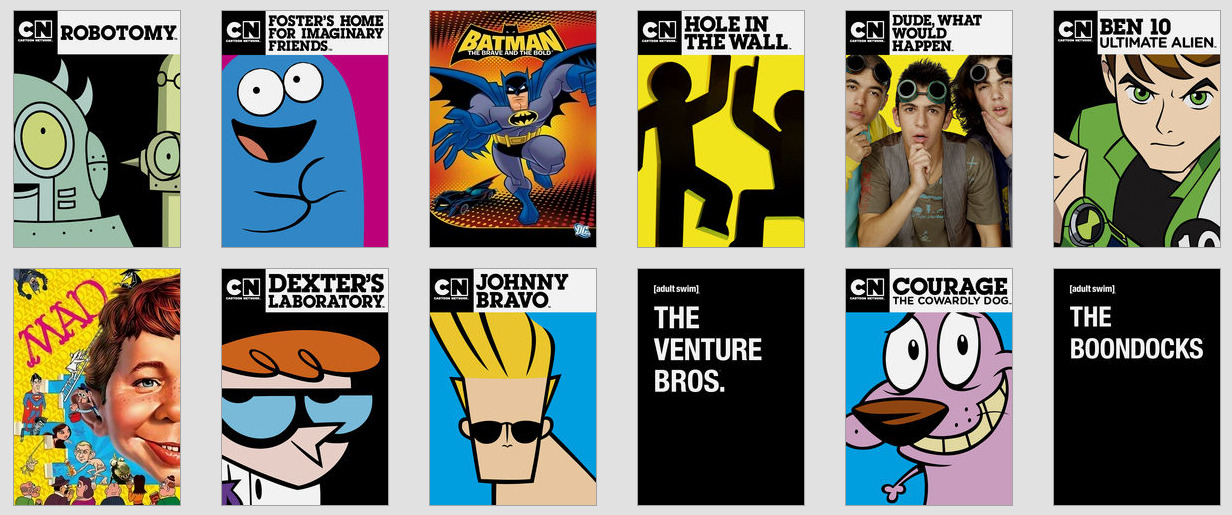 adriofthedead:  pan-pizza:  Netflix now Has Carton Network Isn’t it beautiful?