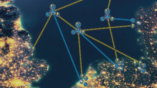 Visionärer Ansatz: Windkraftinseln in der NordseeKein Strom mehr aus Kohle, Öl oder Gas - stattdesse