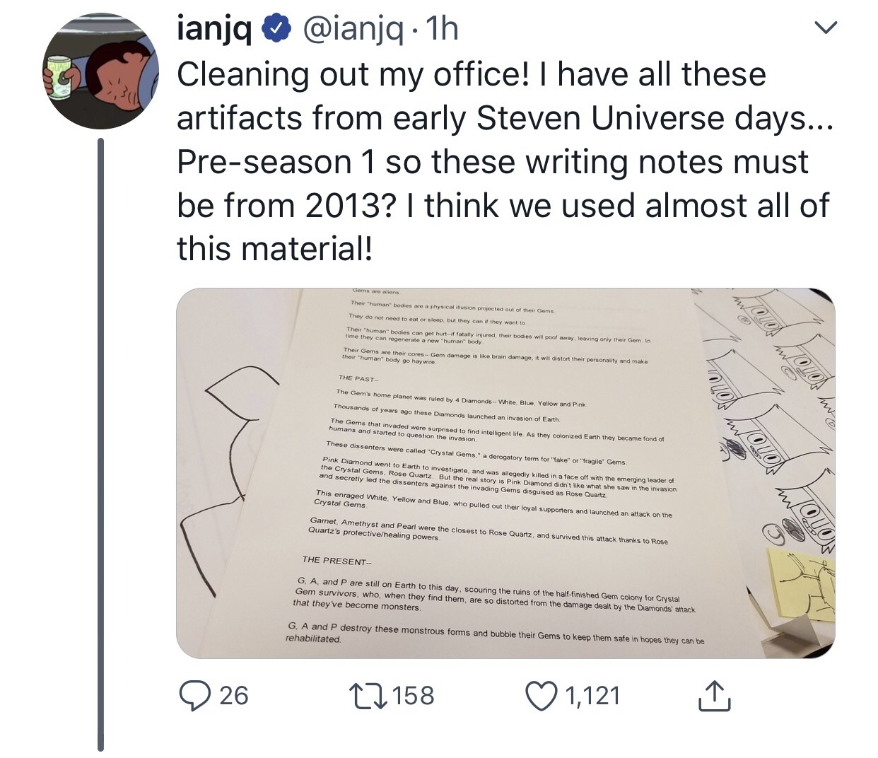 crewniverse-tweets:Ian talking about some porn pictures