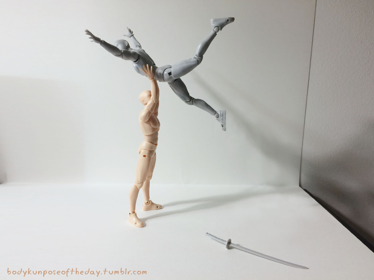 bodykunposeoftheday:  Well… that took an unexpected turn. [edited pics 2 and 7