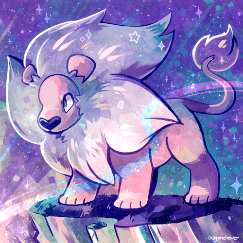 crayonchewer:  Lion has the Best character design. A+++ design. Debate over. (oh who am I kidding, all of Steven Universe has A+ designs) I think Lion’s going to be really REALLY important somehow, I can just feel it!