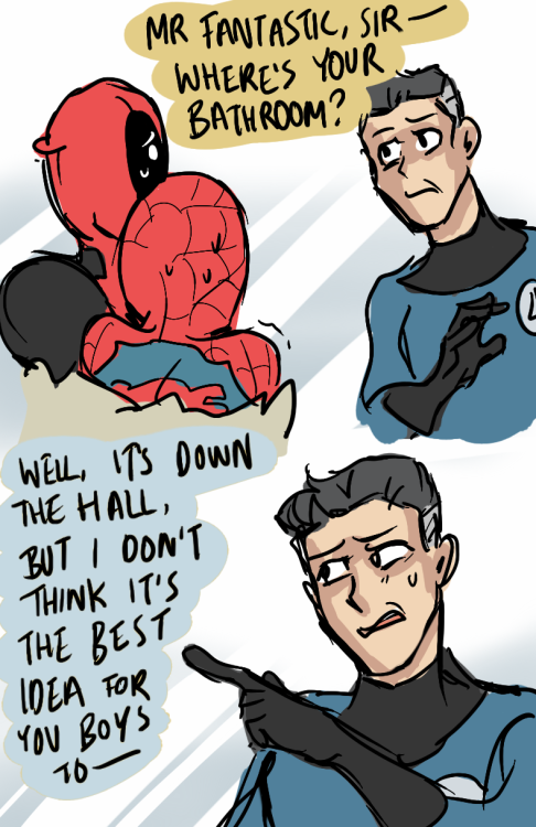 Ask Wade Wilson and Peter Parker!