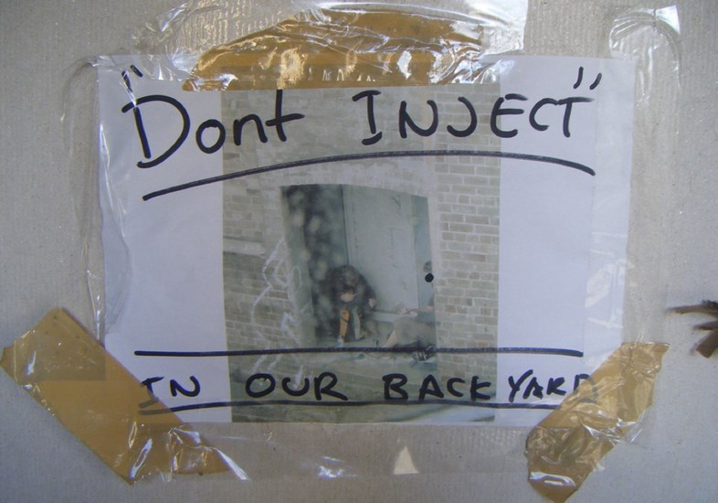 leaveful:    Dont shoot in our backyard by Patrick Cremcrem Via Flickr   