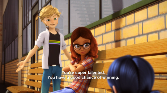 megatraven:  Some people seem to have forgotten how much Adrien notices, compliments, and appreciates Marinette, so let me remind ya: