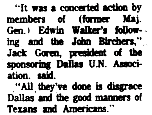 oldshowbiz:October 1963 - UN ambassador Adlai Stevenson was physically assaulted by members of the J